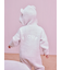 【限定カラーあり】【BABY】パウダーベアロンパース