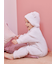 【限定カラーあり】【BABY】パウダーベアロンパース