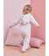 【限定カラーあり】【BABY】パウダーベアロンパース