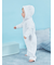 【限定カラーあり】【BABY】パウダーベアロンパース