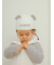 【限定カラーあり】【BABY】パウダーアニマルキャップ