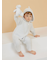 【限定カラーあり】【BABY】パウダーアニマルロンパース