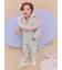 【限定カラーあり】【BABY】パウダーアニマルロンパース