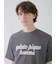 【HOMME】ジェラートピケロゴプリントTシャツ