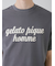 【HOMME】ジェラートピケロゴプリントTシャツ
