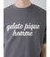 【HOMME】ジェラートピケロゴプリントTシャツ