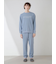 【ONLINE限定】【HOMME】コットン裏毛ロングパンツ