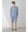 【ONLINE限定】【HOMME】コットン裏毛ハーフパンツ