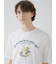 【HOMME】レーヨンカプチーノベアワンポイントTシャツ