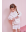 【KIDS】スムーズィーカラフルボーダーパーカ