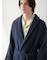 【HOMME】ベアワンポイントパイルガウン