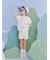 【限定カラーあり】【KIDS】スムーズィーダイナソージャガードショートパンツ