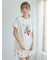 いちごワンポイントTシャツ