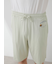 【HOMME】レーヨンカプチーノベアワンポイントハーフパンツ