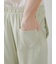 【HOMME】レーヨンカプチーノベアワンポイントハーフパンツ