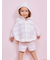 【BABY】スムーズィーカラフルボーダーポンチョ