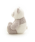 【ラッピング済み】【BABY】パウダーアニマルおくるみ＆ぬいぐるみSET