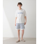 【HOMME】エアリーモコマリンハーフパンツ