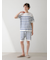 【HOMME】エアリーモコマリンハーフパンツ