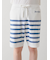【HOMME】エアリーモコマリンハーフパンツ