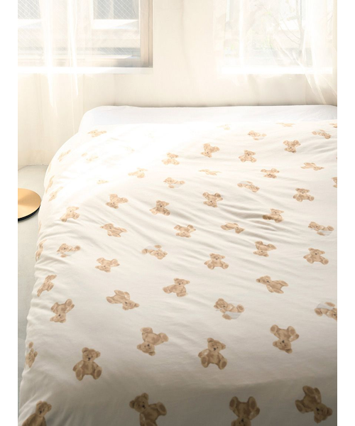 Sleep】ベア柄3点セット（シングル）｜ジェラートピケの通販