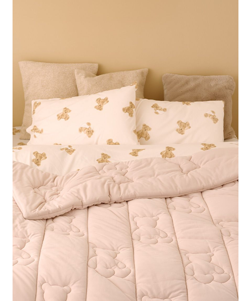 Sleep】ベア柄 キルトケット｜ジェラートピケの通販｜&mall（アンド