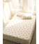 【Sleep】ストロベリー柄BOXシーツ（シングル）