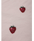 【Sleep】ストロベリー柄BOXシーツ（シングル）