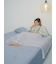 【Sleep】接触冷感ロゴキルト ボックス敷きパッド (シングル）