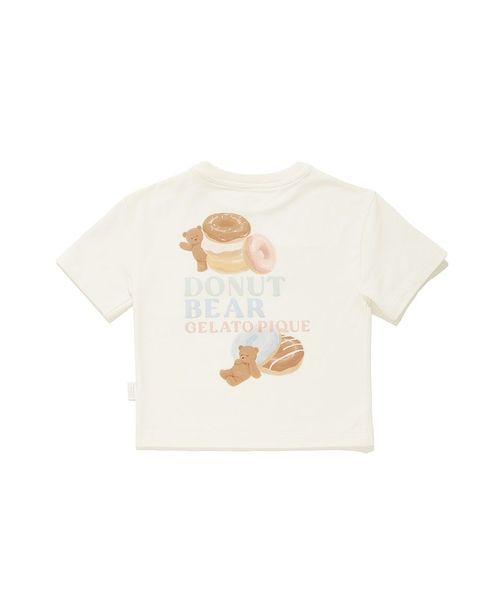 新品　国内正規品　ドーナツベアワンポイントTシャツ　gelato pique gelato pique｜ドーナツベアワンポイントTシャツ | Rakuten