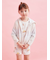 【KIDS】スムーズィーブロックボーダーパーカ