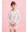 【KIDS】スムーズィーブロックボーダーパーカ