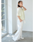 ガーゼライクロングパンツ