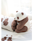 【Sleep】パンダジャガード ピローケース