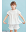 【販路限定】【KIDS】リトルフラワー柄ガーゼプルオーバー