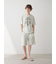 【HOMME】【接触冷感】フローズンレーヨンロゴプリントTシャツ&ハーフパンツセット