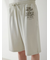 【HOMME】【接触冷感】フローズンレーヨンロゴプリントTシャツ&ハーフパンツセット
