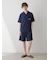 【HOMME】【接触冷感】スーピマコットンロゴシャツ