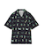 【HOMME】【接触冷感】ワニ柄プリントシャツ