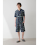 【HOMME】【接触冷感】ワニ柄プリントシャツ