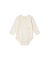 【BABY】長袖ボディスーツ