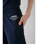 【HOMME】【接触冷感】スーピマコットンロゴハーフパンツ