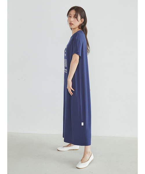 【JOEL ROBUCHON】【接触冷感】ワンポイントワンピース JOEL ROBUCHON】【接触冷感】ワンポイントワンピース