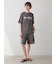 【HOMME】パイルロゴ刺繍Tシャツ
