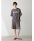 【HOMME】パイルロゴ刺繍Tシャツ