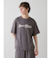 【HOMME】パイルロゴ刺繍Tシャツ