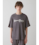 【HOMME】パイルロゴ刺繍Tシャツ