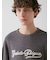 【HOMME】パイルロゴ刺繍Tシャツ