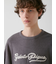【HOMME】パイルロゴ刺繍Tシャツ