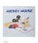 【Sleep】Mickey&Minnie / ジャガードハーフケット